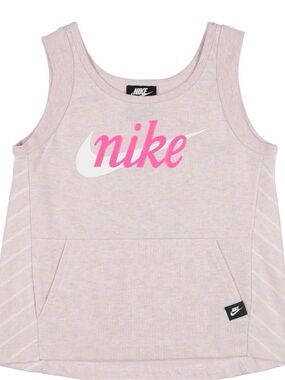 Nike Light Pink Tank with Black Swoosh Tag